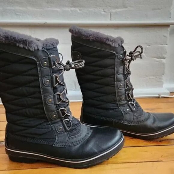 JBU By Jambu Water Resistant Lace Up Winter Boots Size 8 - Picture 3 of 6
